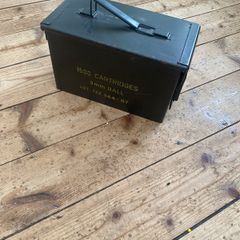 Irish Army ammo box used abroad in perfect condition