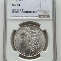 1898 O Morgan Dollar