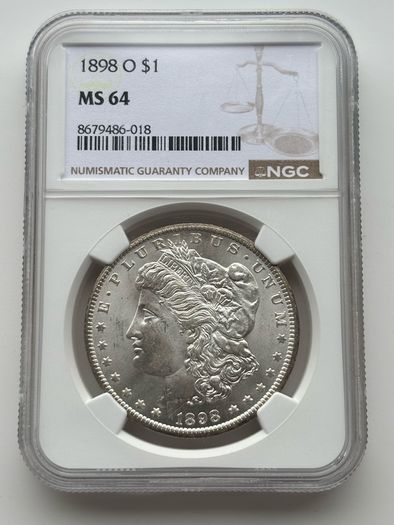 1898 O Morgan Dollar