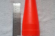 Maglite Magcharger C/D Cell Red Traffic Wand Torch Flashlight Cone Kit