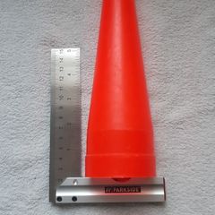 Maglite Magcharger C/D Cell Red Traffic Wand Torch Flashlight Cone Kit
