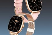 4k Elegant Smartwatch 4-Day Battery life Metal &amp; Silicone Straps, Fitness &amp; Health Modes, Calls