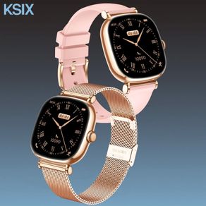 4k Elegant Smartwatch 4-Day Battery life Metal & Silicone Straps, Fitness & Health Modes, Calls