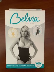 JML belvia shapewear bodysuit beige size small