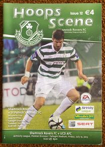 2013 Shamrock Rovers v UCD AFC - Airtricity League & v St. Patrick's Athletic FC - EA Sports Cup Programme