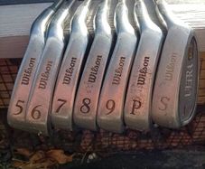 Wilson golf irons. Right handed Irons