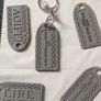 Personalised Irish Ogham Keyring Custom Name Gift Image 6