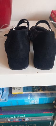 Zara Shoes | Zara Mesh Heeled Mary Janes Shoes | Color: Black | Size: 36