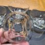 Glass dessert cups vintage Image 3