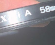 58mm photax 1A skyline filter