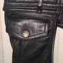 Harley Davidson leather trousers Image 2