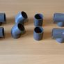 PVC Union Pipe Coupler White size 32 plumbing fittings Image 8