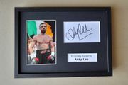 ANDY LEE Irish boxing autograph