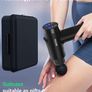 Massage Gun Deep Tissue, Percussion Handheld Muscle Massager for Muscle Pain Relief Fitness Recovery Body Shaping with 20 Speed Levels 6 Massage Heads and LCD Display (FREE SHIPPING) Image 4