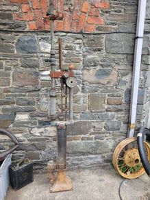 1915 Skeleton Petrol Pump