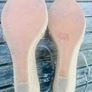 M&S Ladies Nude Wedge Sandal Size 6 Image 8