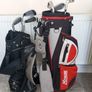 Kids golf clubs and bags. Image 2