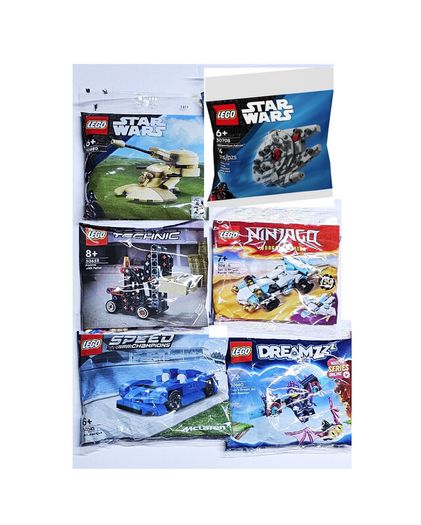 Lego 6 x Polybag Bundle - FREE POST