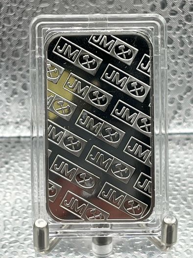 1oz Fine 999 Silver Bullion JM Bar.