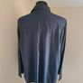 Mango navy blouse Image 4