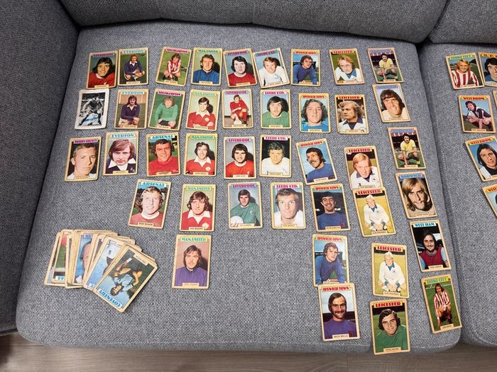 Football Cards. 1970s