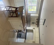 kitchen with walnut worktop
