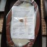 2 brand new, unused Framecraft Wood Oval Tray Image 2