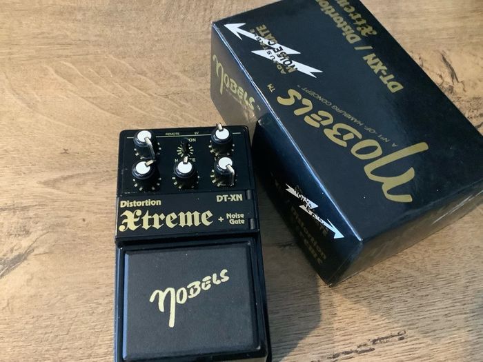 Nobels DT-XN Distortion Xtreme rare pedal box
