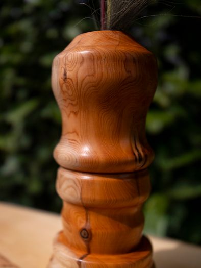 Wood Vase - Yew
