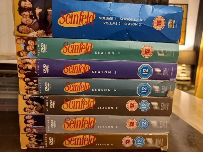 Seinfeld Complete Season 1-9 Dvd Boxsets