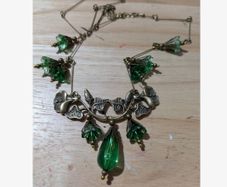 Beautiful Necklace - Boho Style - nice gift + matching earrings available