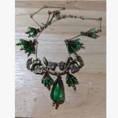 Beautiful Necklace - Boho Style - nice gift + matching earrings available