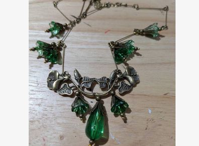 Beautiful Necklace - Boho Style - nice gift + matching earrings available