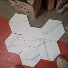 Marble Hex Tiles 6.6m2 23x27