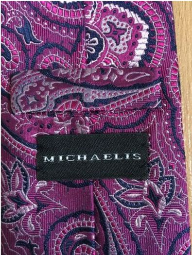Designer silk ties Michaelis William hunt