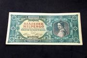 Hungarian National Bank : 100,000 Milpengo Banknote - 1946
