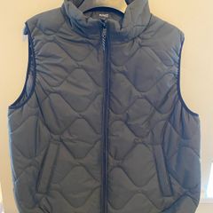 Khaki Green Sleeveless Gilet Jacket BNWOT Size XL