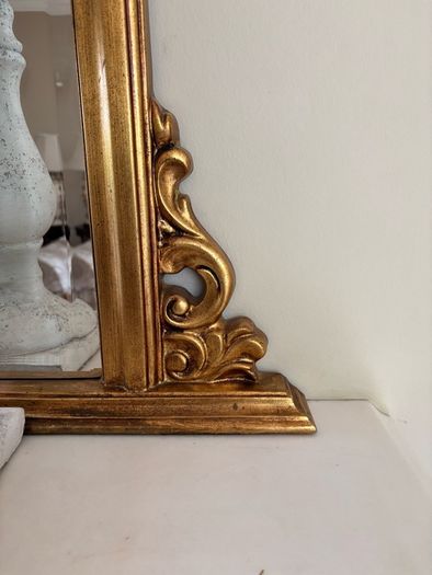 Large ornate mirror