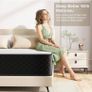 Hybrid Firm King Size Mattresses 5FT for Back Pain 25cm Pocket Sprung 7-Zone Image 3