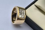 14K Gold And Diamond Ring