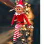 Christmas Naughty  Elf Vinyl Faced Elves Behaving Badly Doll Image 4