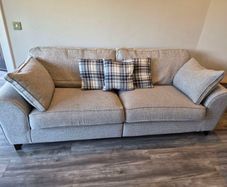 Couch and swivel chair