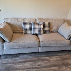 Couch and swivel chair