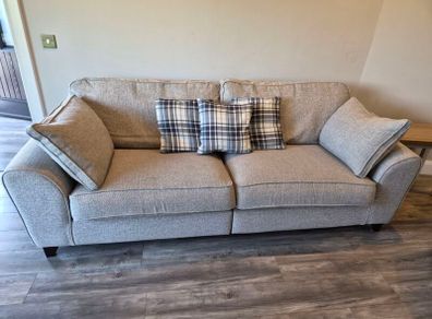 Couch and swivel chair