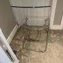 Ikea clear  chair  in perfect condition Image 4