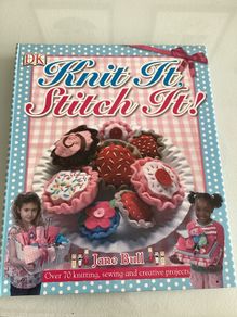 Knit It. Stitch it. Craft Book for kids.
