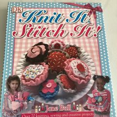 Knit It. Stitch it. Craft Book for kids.