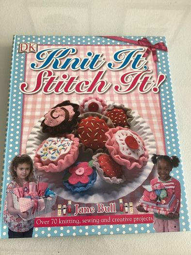 Knit It. Stitch it. Craft Book for kids.