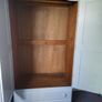 Solid wood wardrobe with 2 x drawers. Image 3