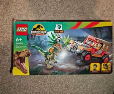Lego Jurassic Park Dilophosaurus Ambush 76958